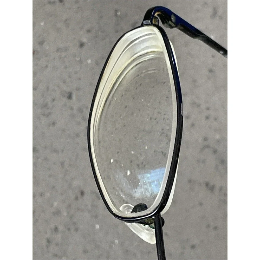 OLIVER OL 226 EYEGLASSES FRAMES ONLY METAL ITaly R1R 49-20-140 Black Full Rim